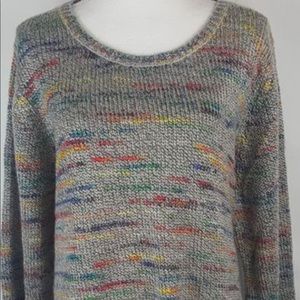Avenue 26-28 rainbow-gray sweater